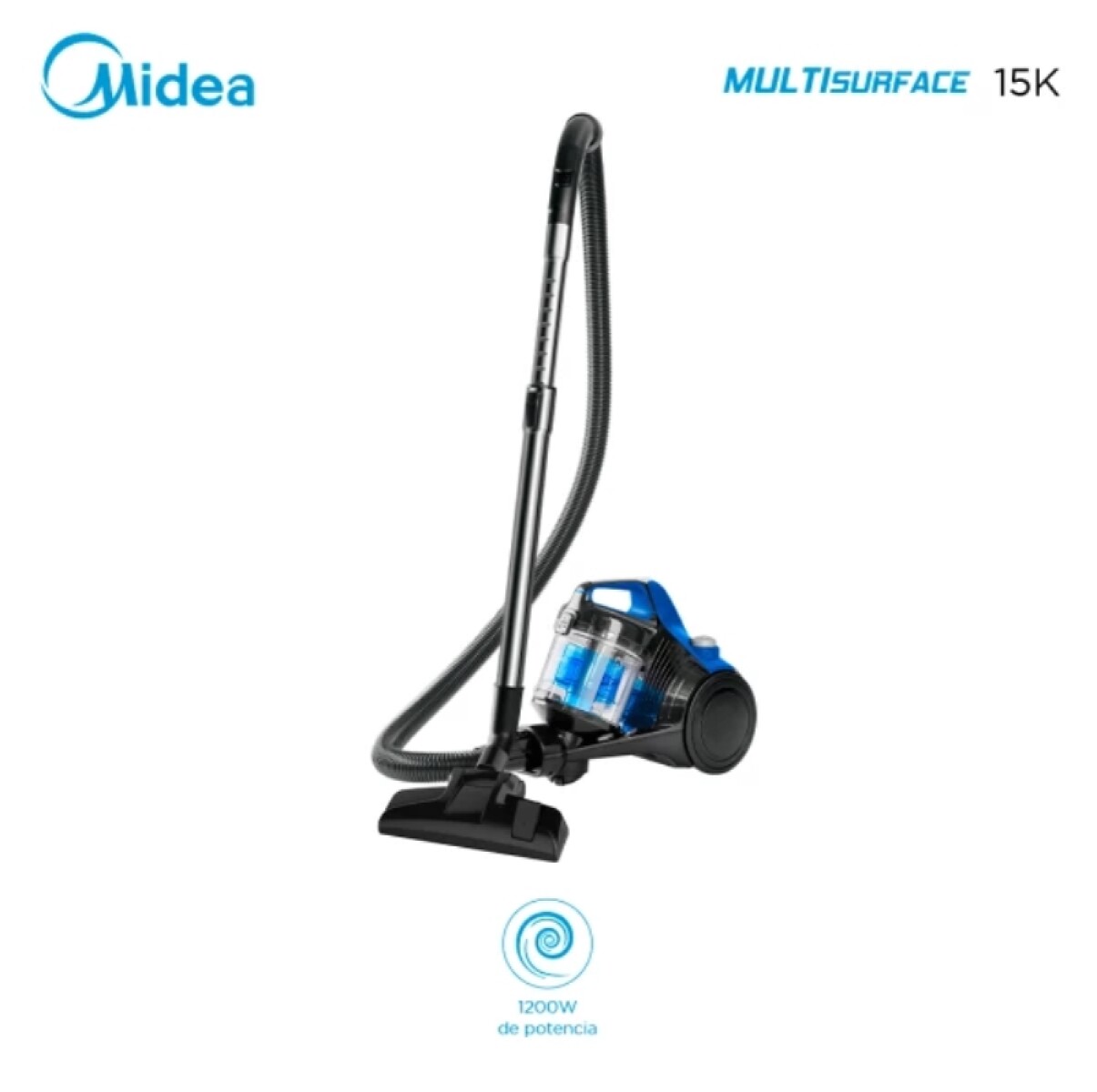 Aspiradora Midea Sin Bolsa Ciclonica 15k Vcs35b 