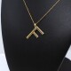 Dije en oro 18k con letra F Dije en oro 18k con letra F