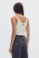 Musculosa Amy Cream