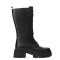 Bota de Mujer Miss Carol TOLLER de caña alta acordonada Negro