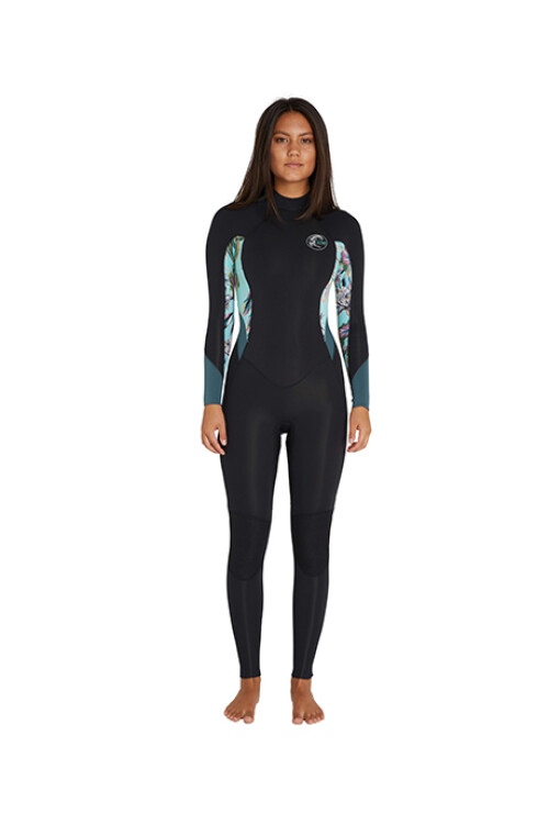 Bahia 3/2mm - Back Zip - Negro Bahia 3/2mm - Back Zip - Negro