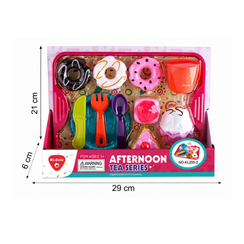 Set Postres Juguete Infantil Donas Helado Juego Rol Cocina Set Postres Juguete Infantil Donas Helado Juego Rol Cocina