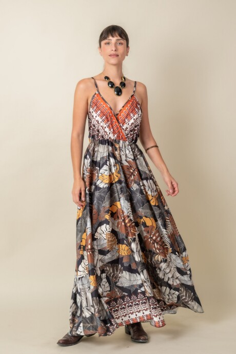 VESTIDO SHEET Negro
