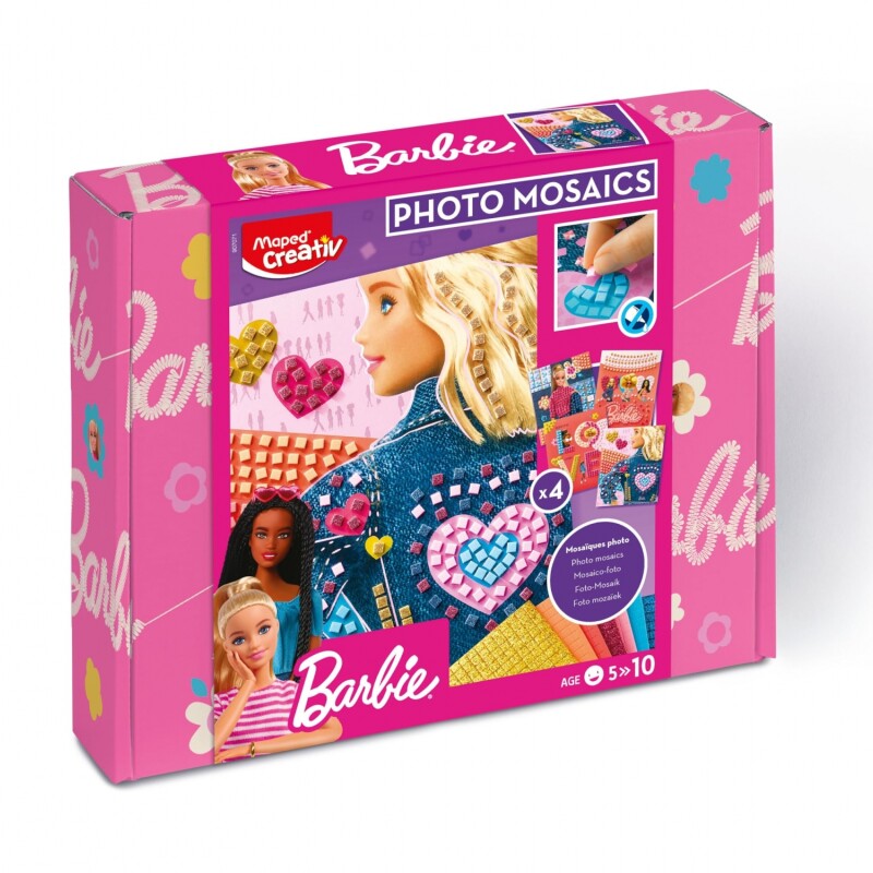 Juego de MOSAICOS BARBIE Juego de MOSAICOS BARBIE