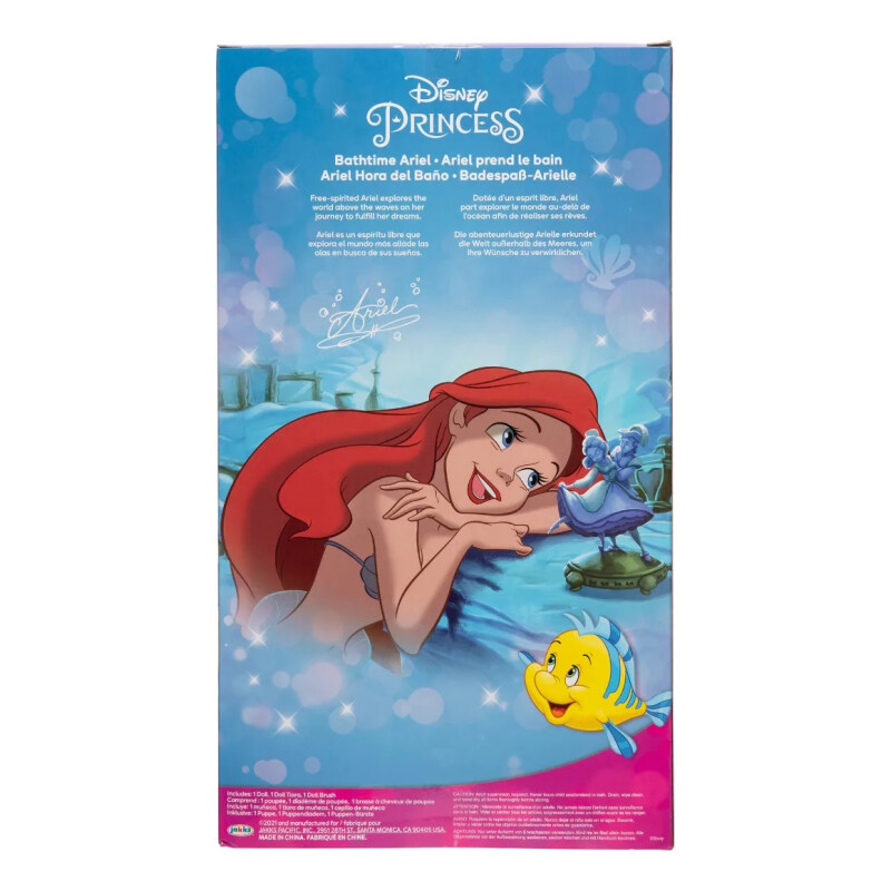 Muñeca Ariel Disney Con Accesorios Muñeca Ariel Disney Con Accesorios