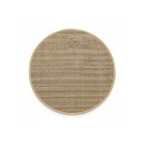 Alfombra Yute Natural - Redonda - color Natural 2,00