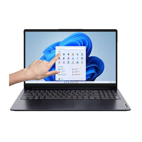 Notebook Lenovo IdeaPad 1i. Intel i5-12ªGEN. RAM 16GB. Disco Sólido 512GB. Pantalla TÁCTIL 15.6" Full HD Notebook Lenovo IdeaPad 1i. Intel i5-12ªGEN. RAM 16GB. Disco Sólido 512GB. Pantalla TÁCTIL 15.6" Full HD