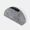 BASE CERAMICA NEGRO COMB 17.5X4.5X9CM Unica