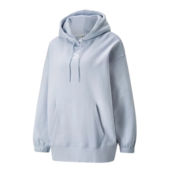 CLASSIC OVERSIZED HOODIE - PUMA CELESTE