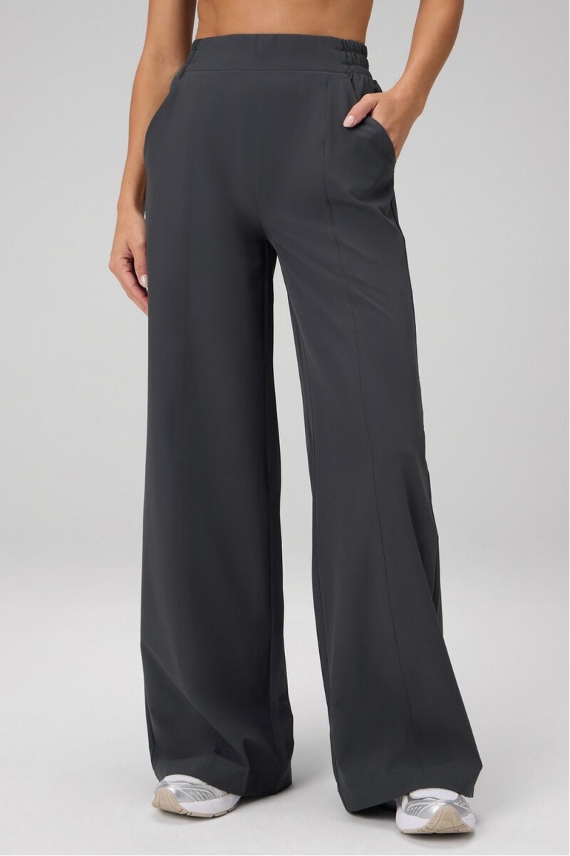 Pantalón Downtown Wide Leg Pant Mujer - Midnight 