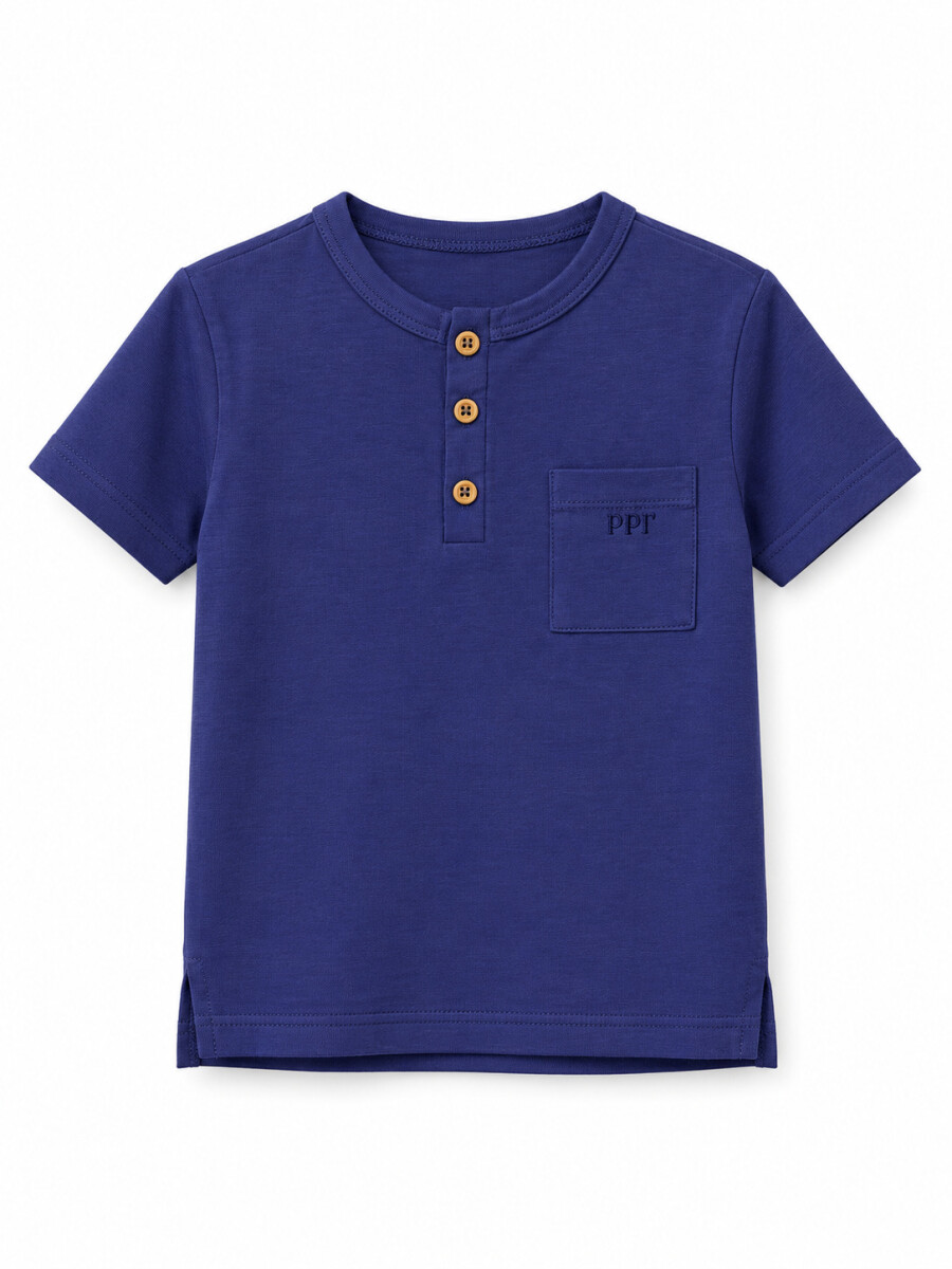 REMERA FELIPE BOY III - AZUL OSCURO 