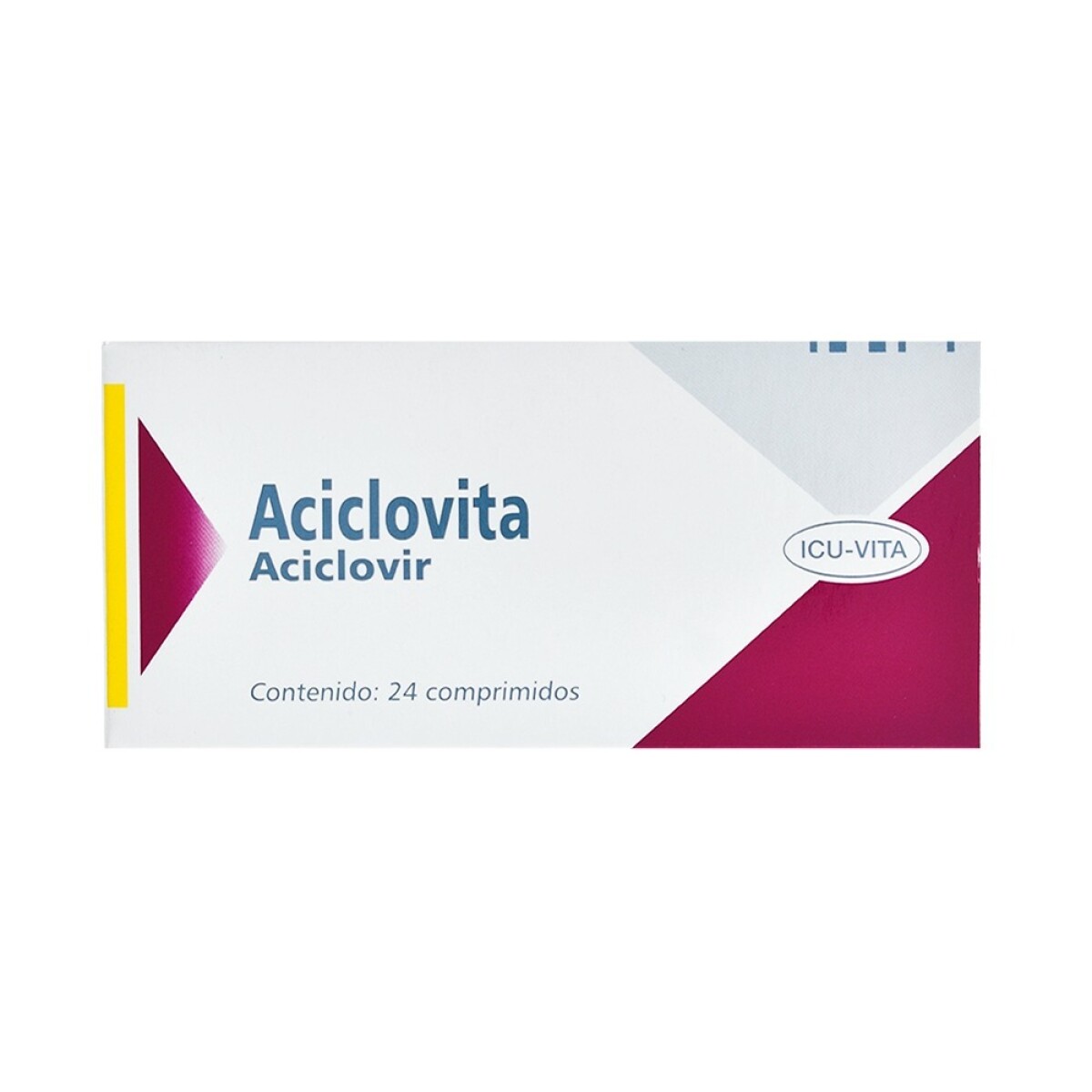 Aciclovita aciclovir - 24 Comprimidos 