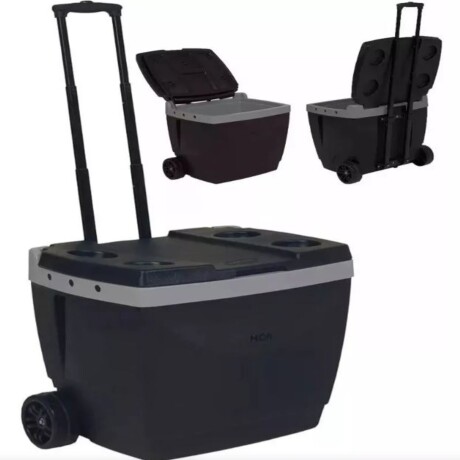 Conservadora Térmica 42 Lts Con Ruedas Y Manija Playa Mor Negro