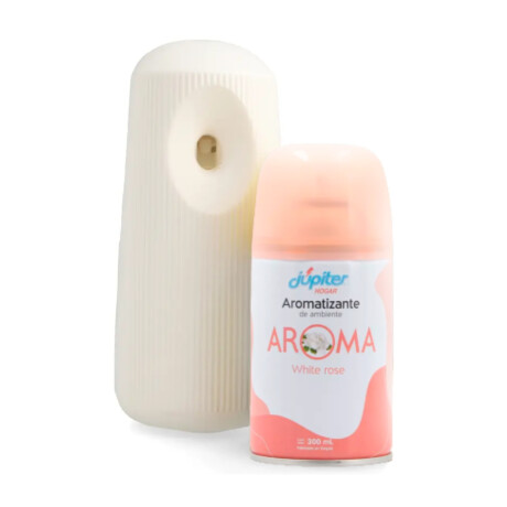 APARATO JUPITER AUTOMATICO + REPUESTO WHITE ROSE 300 ML APARATO JUPITER AUTOMATICO + REPUESTO WHITE ROSE 300 ML