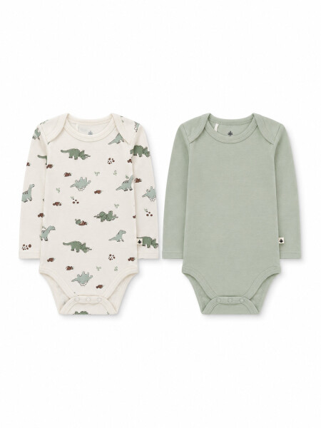 BODY PACK X2 VERDE GRISACEO