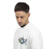 BUZOS ACTIVE HODDIE CON ESTAMPA Unisex - XC02 Blanco