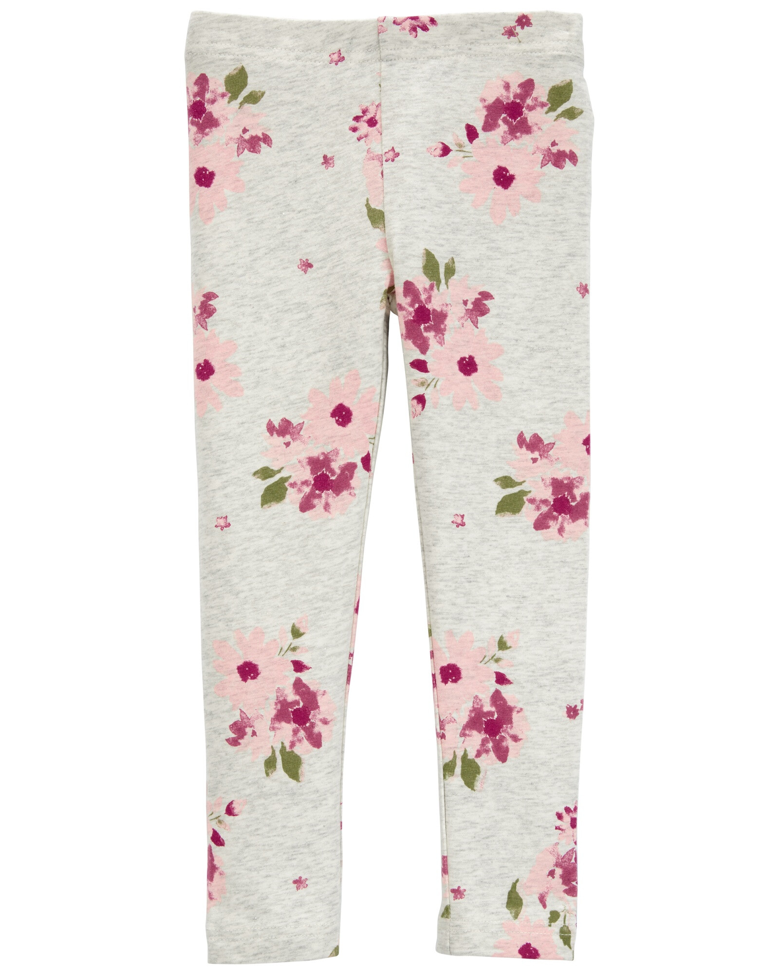 Calza de algodón, diseño floral Calza de algodón, diseño floral
