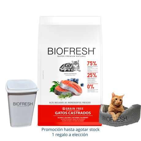 BIOFRESH GATOS CASTRADOS X 7.5 KG Biofresh Gatos Castrados X 7.5 Kg