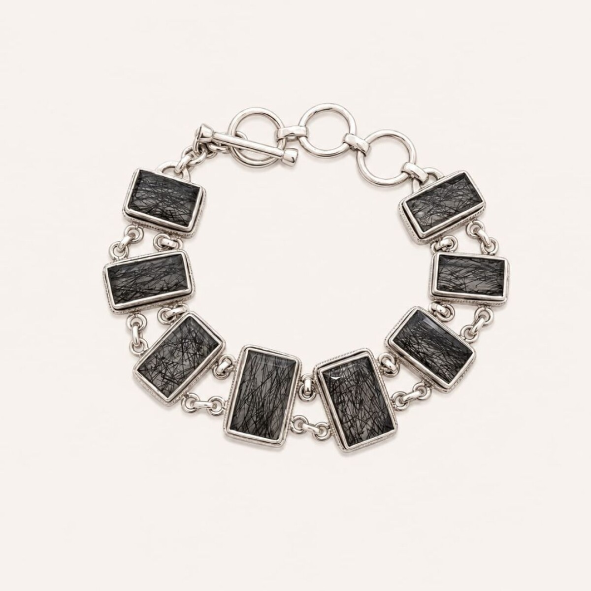 Pulsera Cuarzo Rutilado - Plata 925 