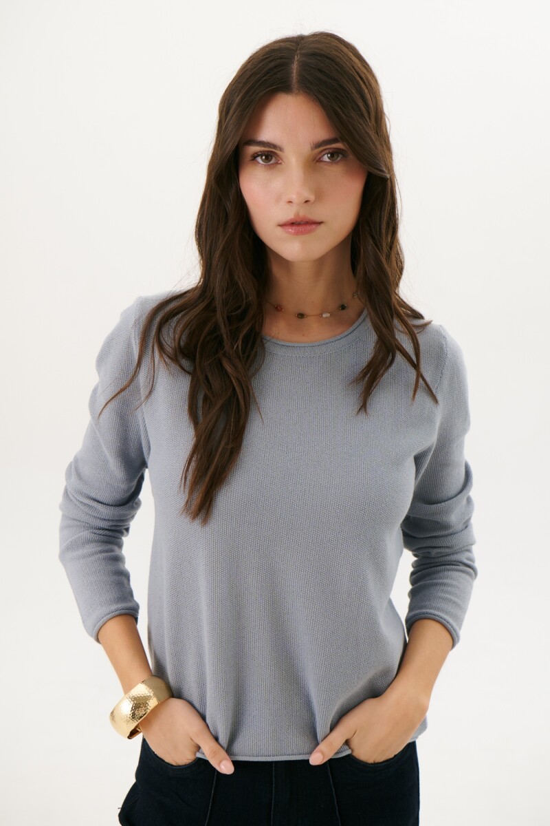 SWEATER CRISTAL CELESTE