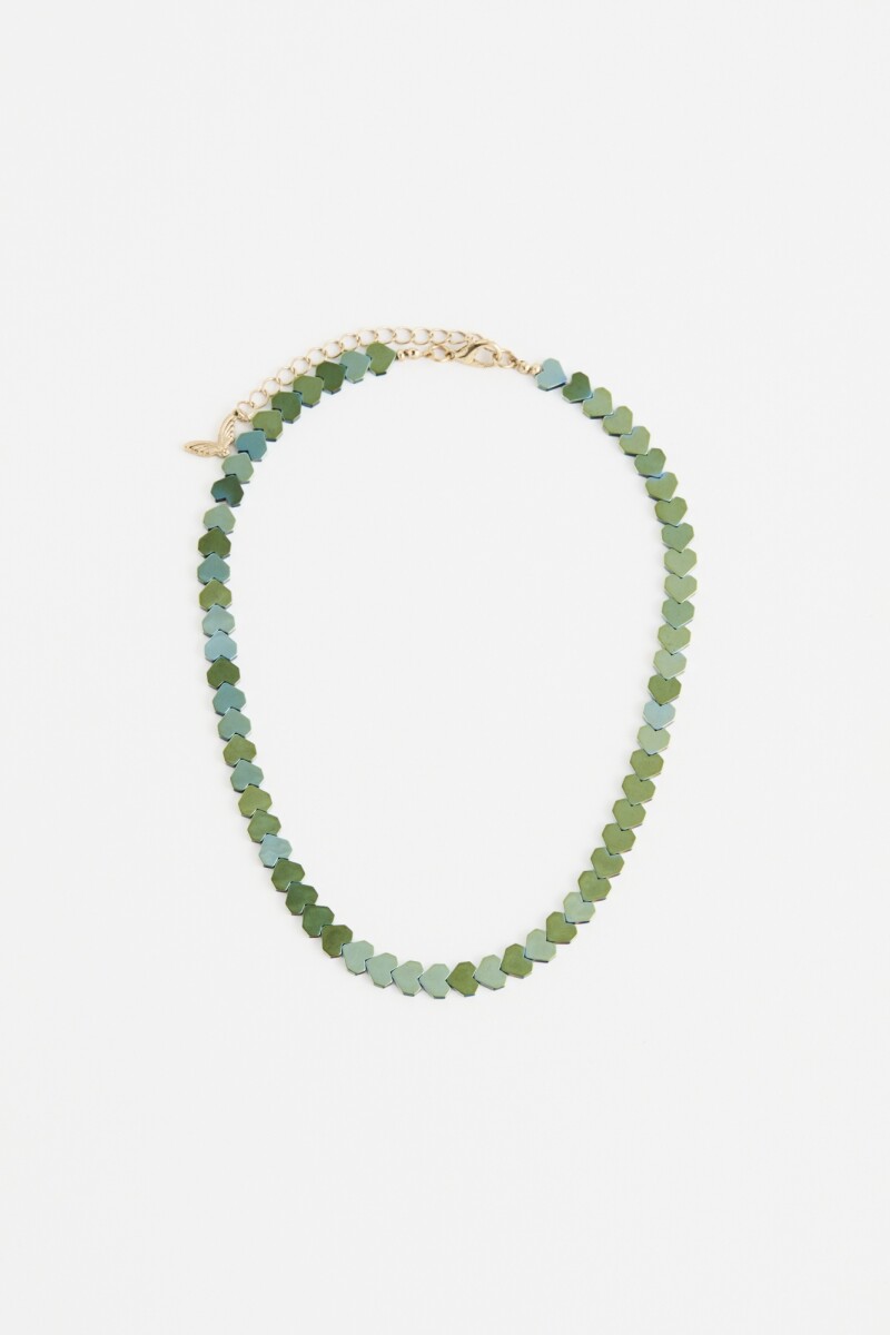 Collar Milu Heart Verde