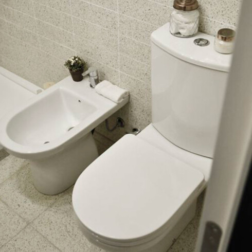 SANITARIO BIDET VARESE BLANCO BRILLO LOZA BAÑO 1 AGUJERO 000
