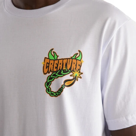 Remera Creature Deadly Sands - Blanco Remera Creature Deadly Sands - Blanco