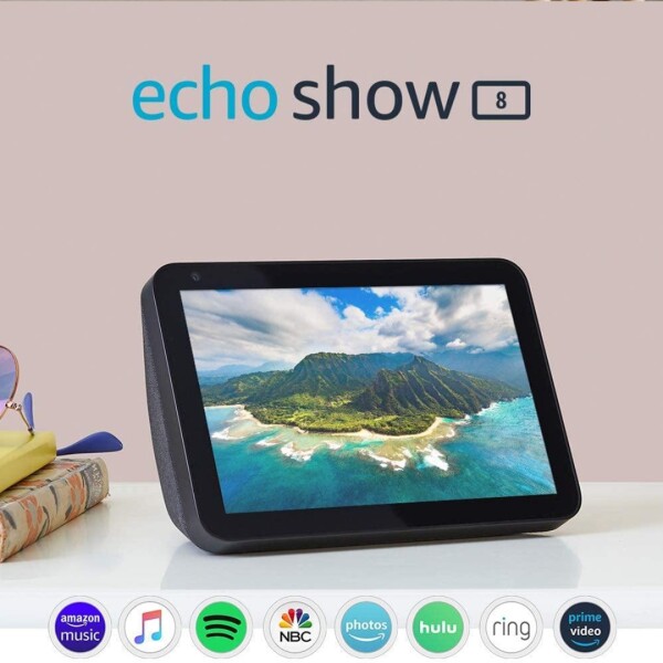 Amazon Echo Show 8" Alexa Hd NEGRO