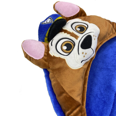 Frazada Infantil con Capucha Paw Patrol 100 x 100 cm AZUL
