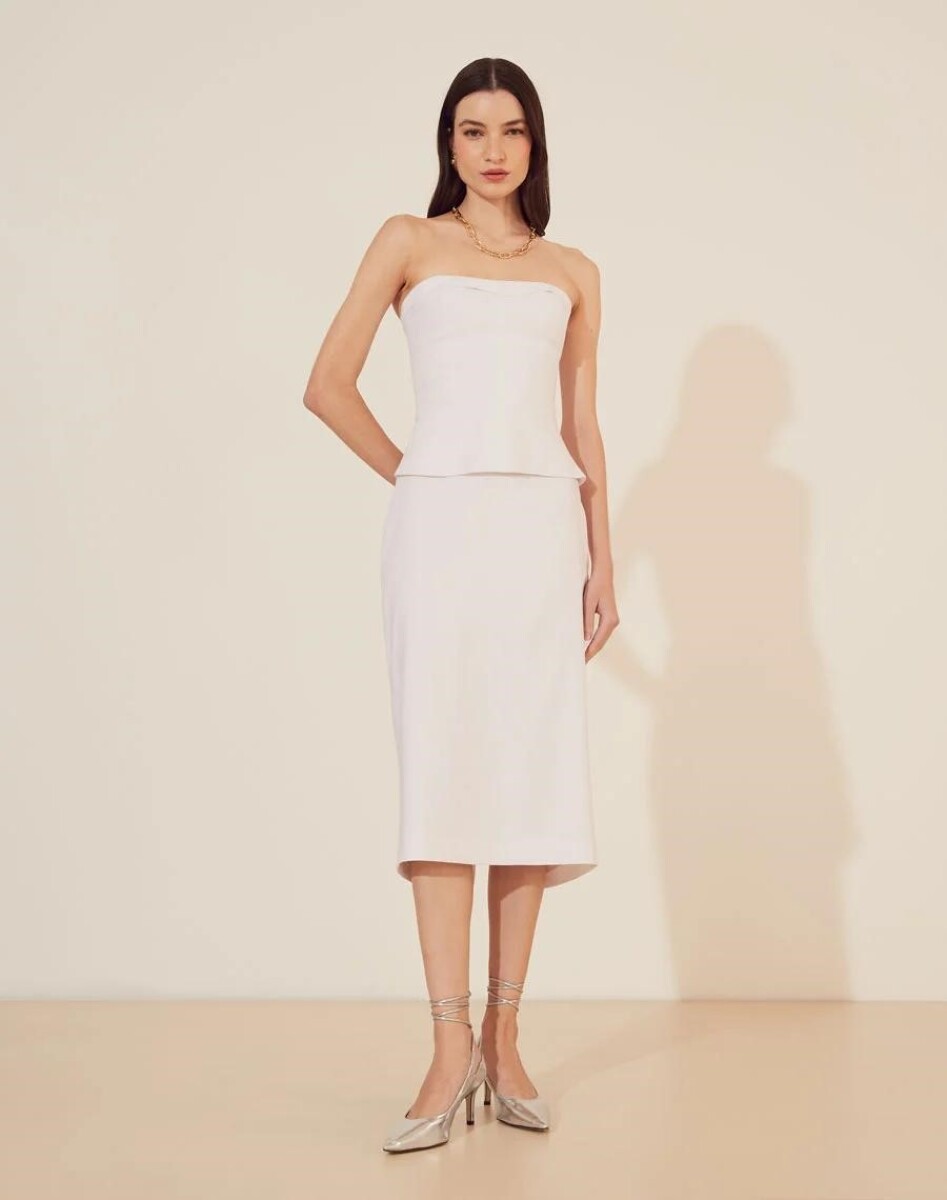 Falda Madelyn - Blanco 