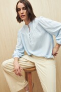 CAMISA BRICK Celeste