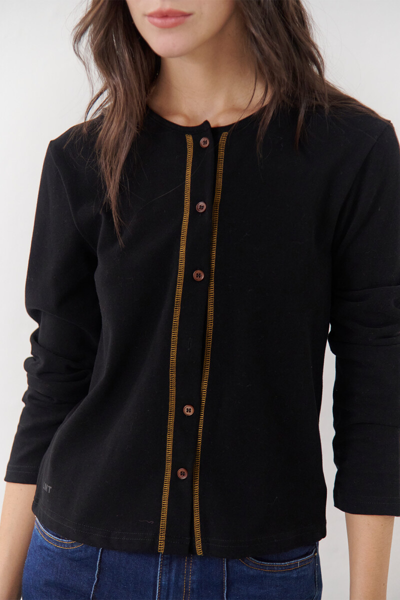 CARDIGAN SOFT NEGRO