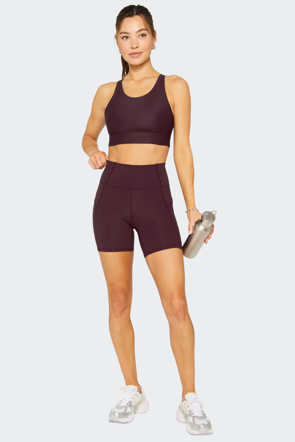Short Fabletics Oasis PureLuxe Rojo
