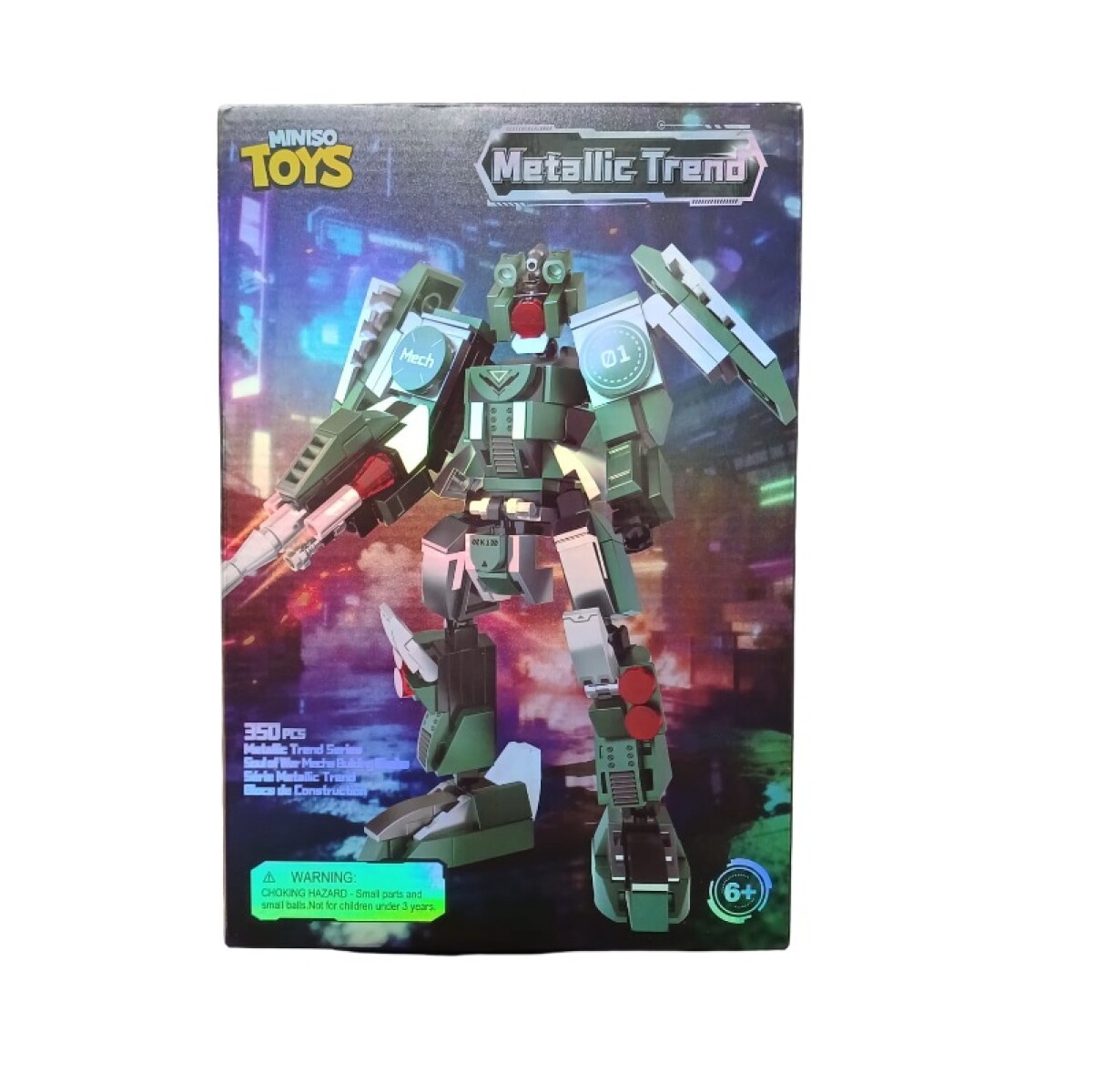 Bloques armables transformers - verde 