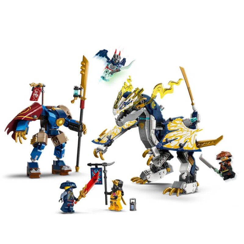LEGO NINJAGO Rogue Mech Dragon Rider – Dragón + Mech + Minifiguras LEGO NINJAGO Rogue Mech Dragon Rider – Dragón + Mech + Minifiguras