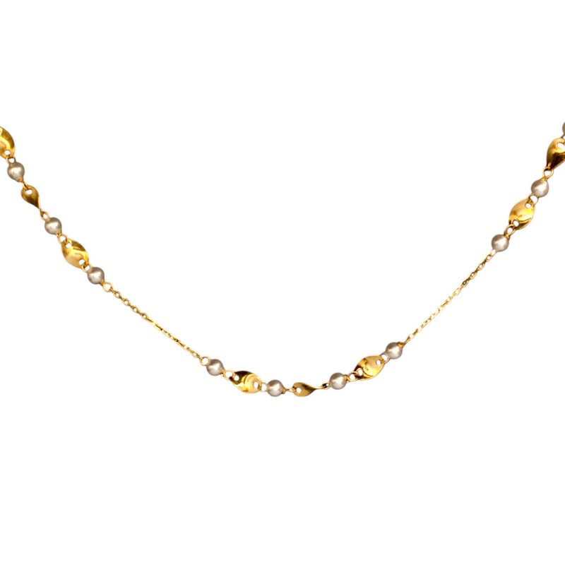 Conjunto Pétalo-Oro bajo-Con Perla-CJ8007 Conperla