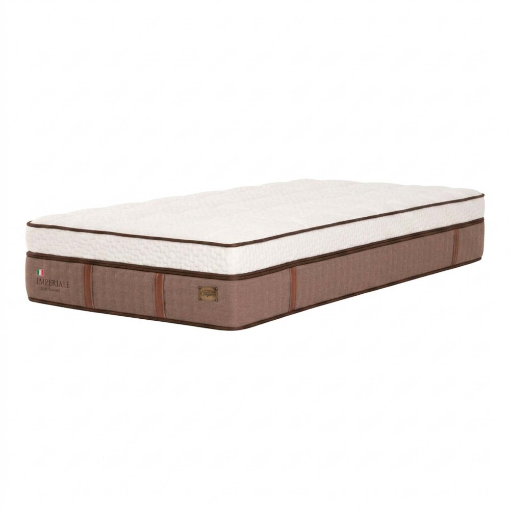 COLCHÓN 1 1/2 PLAZA RESORTESPOCKET1 NATURAL-BEIGE IMPERIALE DUO SPRING
