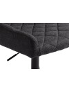 Silla de escritorio PEBRINGE tela gris osc/negro Silla de escritorio PEBRINGE tela gris osc/negro