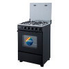 COCINA ENXUTA CENX 9604N 4H -Negra (60 cm) N/A