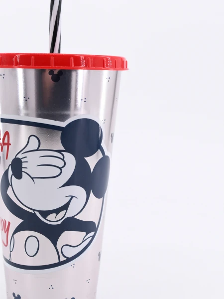 VASO CON SORBITO MICKEY BLANCO