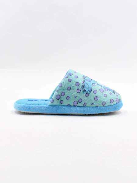 PANTUFLA INFANTIL DISNEY MONSTER TURQUESA