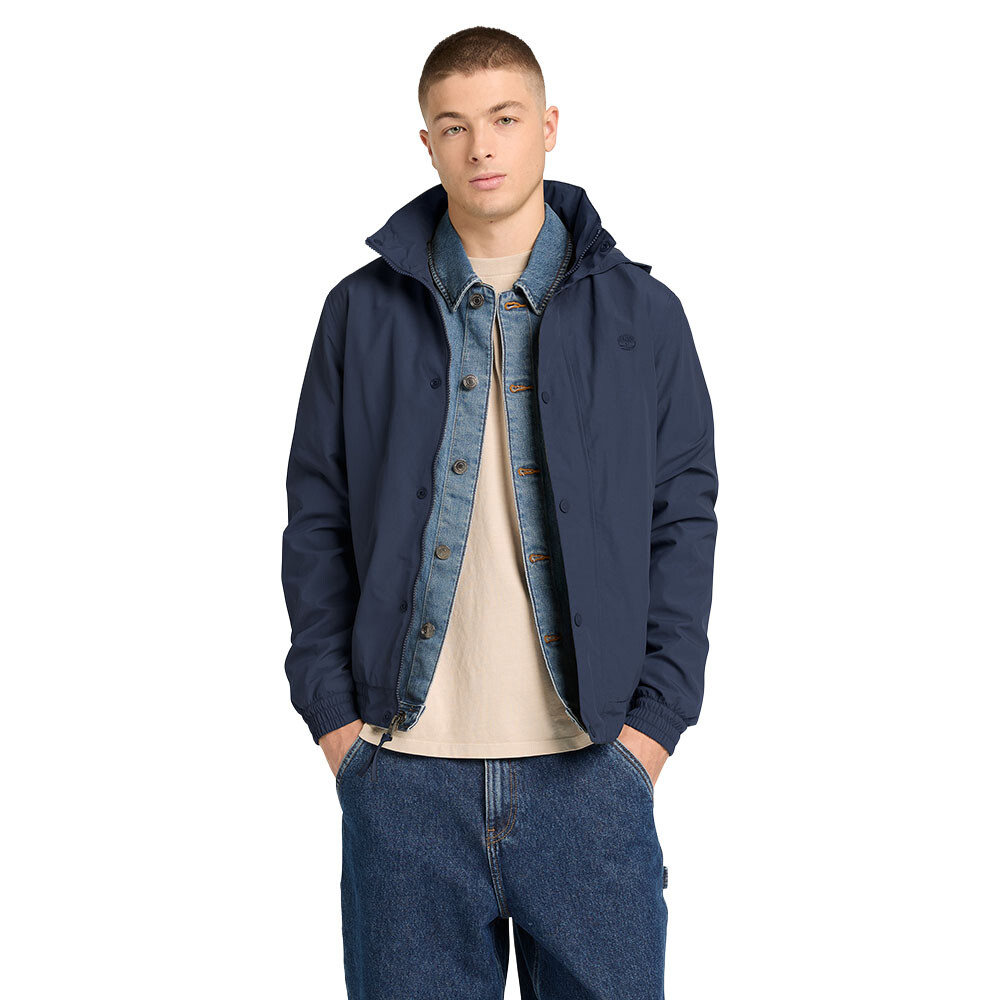 Casaca Waterproof Bomber Hombre Dark Sapphire