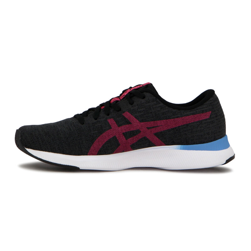 Championes Asics Streetwise Mujer Negro-rosado