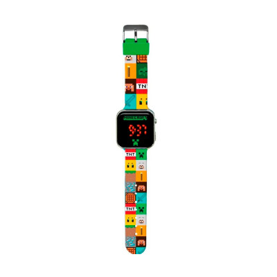 Reloj Digital Led Minecraft Reloj Digital Led Minecraft
