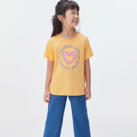 BLUSA MM FEM LARANJA CLARO