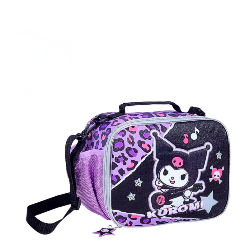 Lunchera Disney Kuromi Rock Negro - Violeta