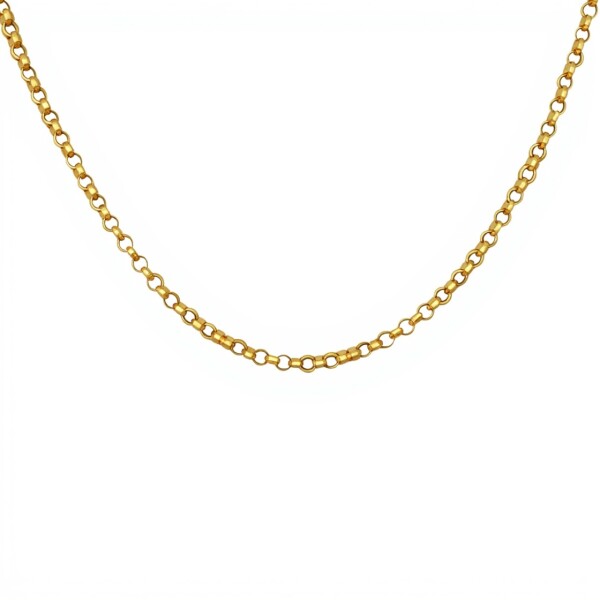 Cadena oro Rolo-Oro bajo -Sin Piedra-CD8051 sinpiedra