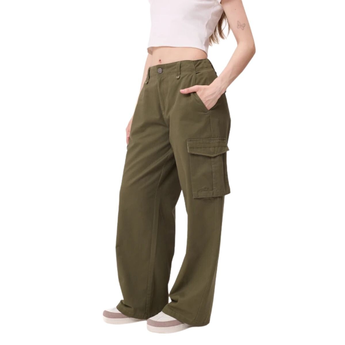 PANTALON SERNEO 24-34 - MILITAR 