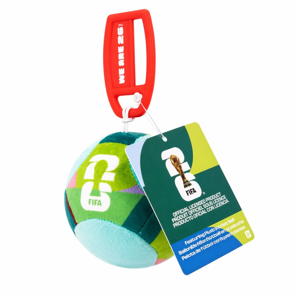 Llavero Peluche Pelota FIFA 3” – Modelo Surtido JPFI - FIFA 3"""" PLUSH SOCCER BALL KEYCHAIN ASSORTMENT