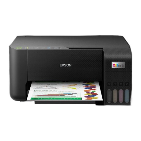 Impresora Inalámbrica Multifunción Epson EcoTank L3250 Wi-Fi 3 en 1 c/ Sistema Continuo Black